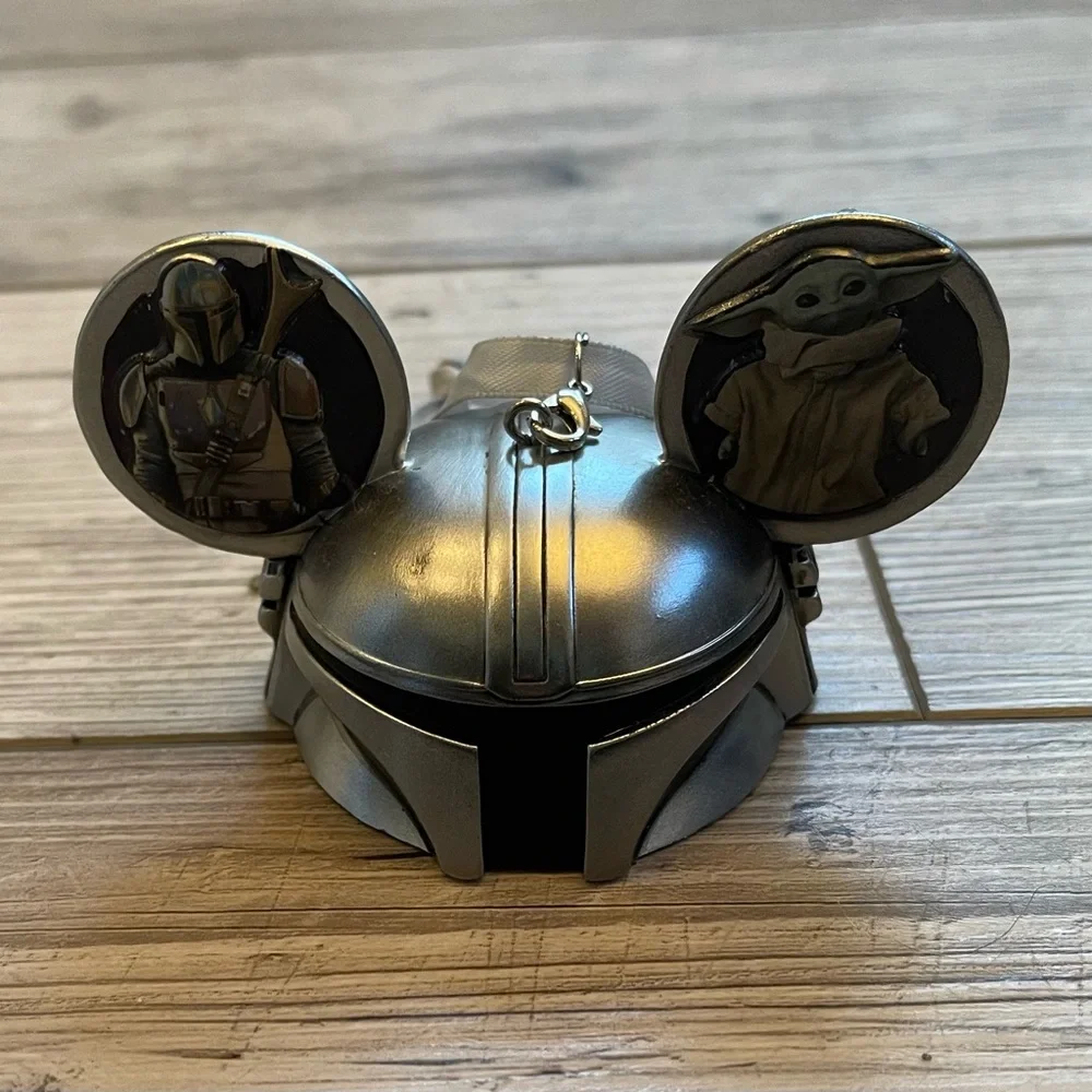 Disney | The Mandalorian & Grogu Star Wars Ear Hat Christmas Ornament
